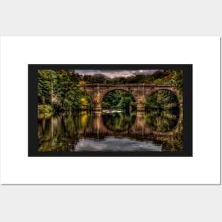 Rowing Under Prebends Bridge, Durham City Posters and Art